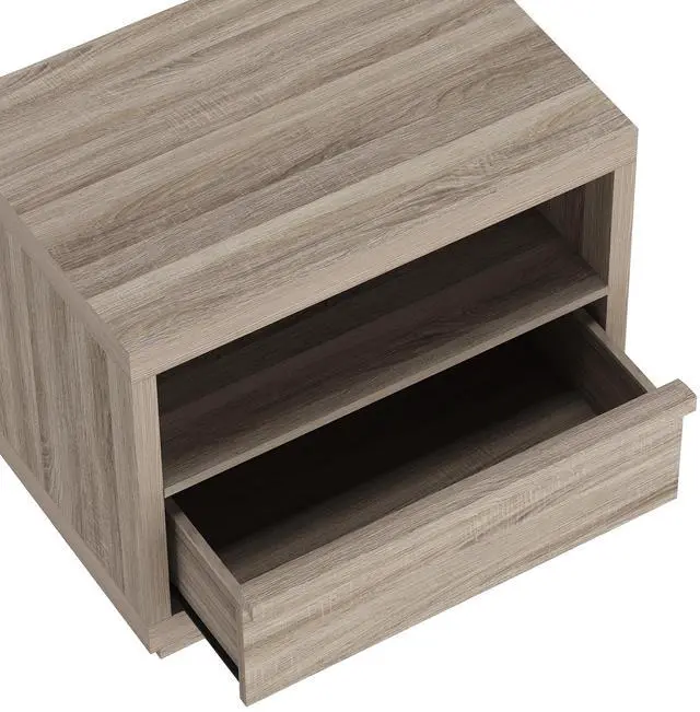 Alt view image 6 of 7 - Nightstand In Natural Oak