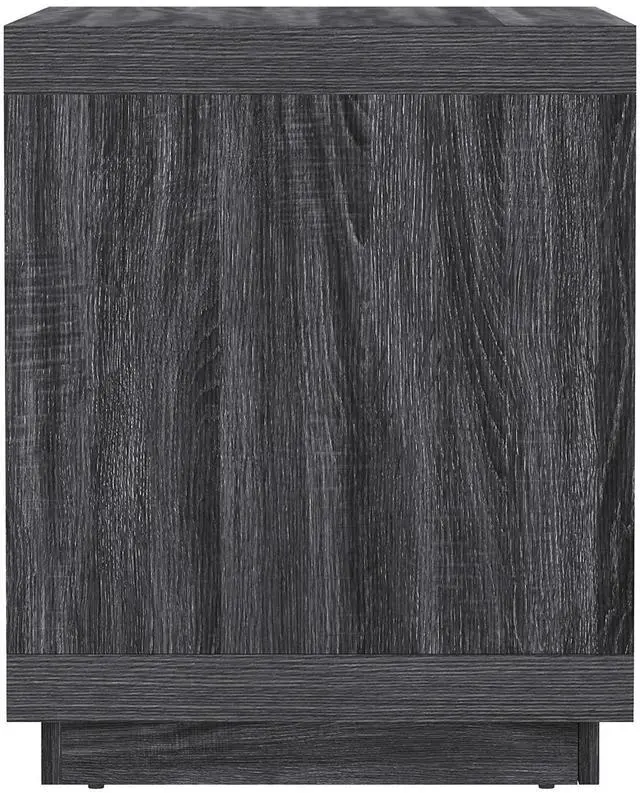 Alt view image 7 of 7 - Nightstand In Charcoal Gray