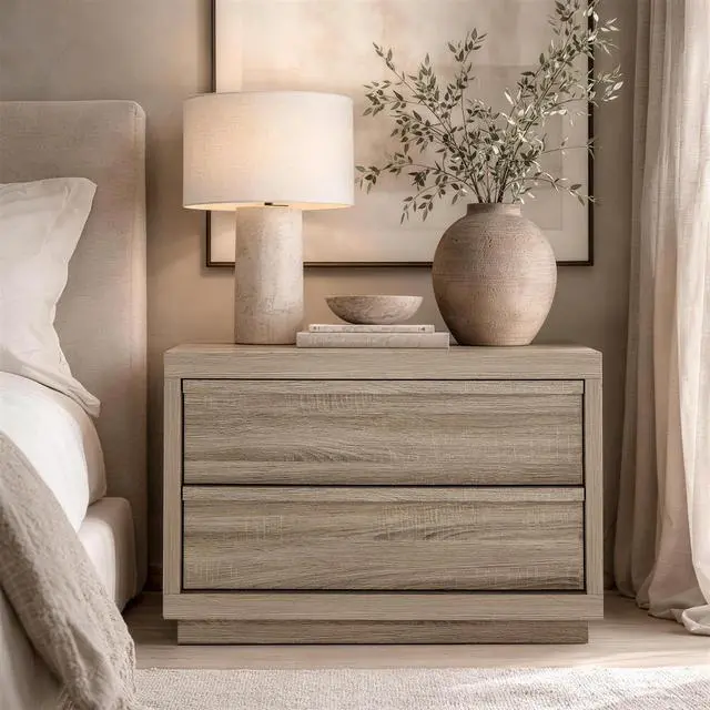 Alt view image 4 of 7 - Nightstand In Natural Oak