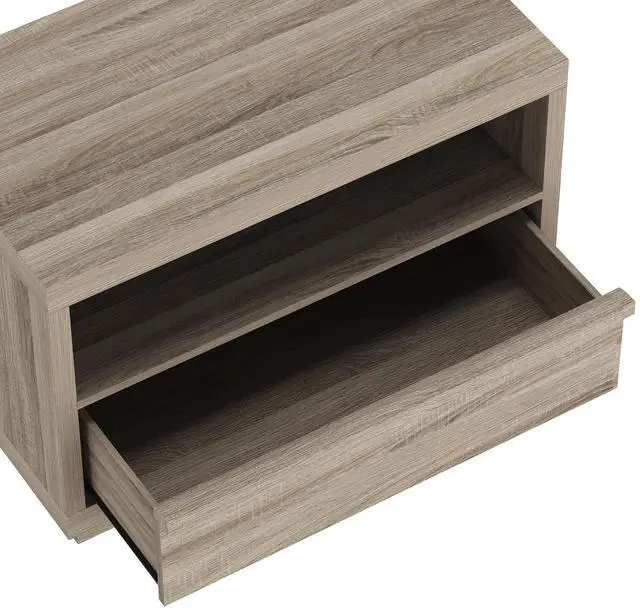 Alt view image 3 of 7 - Nightstand In Natural Oak
