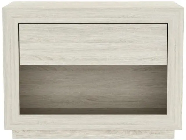 Main image of Nightstand In Whitewashed Oak