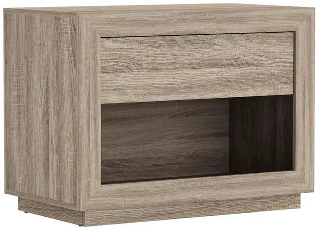 Alt view image 5 of 7 - Nightstand In Natural Oak