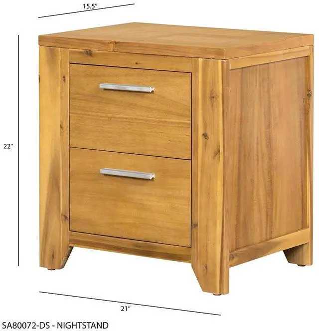 Alt view image 2 of 7 - 20.7X15.4X22" Nightstand