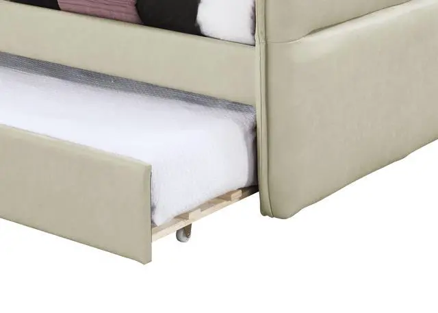 Alt view image 2 of 5 - Daybed With A Trundle In Tan