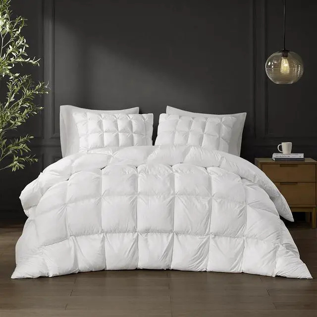 Alt view image 4 of 7 - Overfilled Down Alternative Comforter White Full/Queen