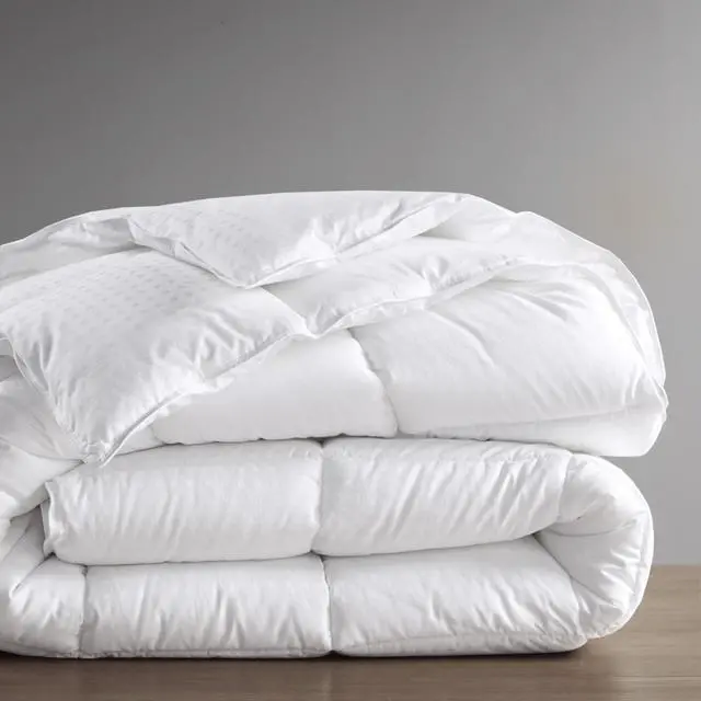 Alt view image 2 of 6 - Full/Queen Dobby Cotton Down Alternative Comforter
