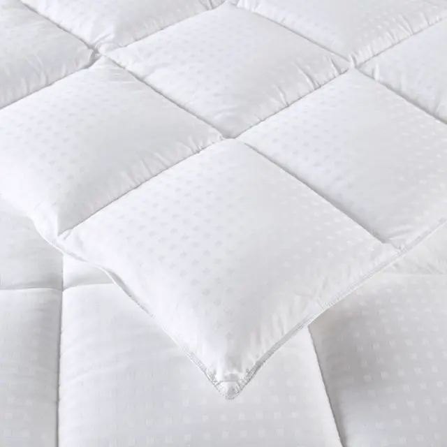 Alt view image 3 of 6 - Full/Queen Dobby Cotton Down Alternative Comforter