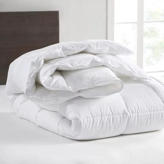 Alt view image 4 of 6 - Full/Queen Dobby Cotton Down Alternative Comforter