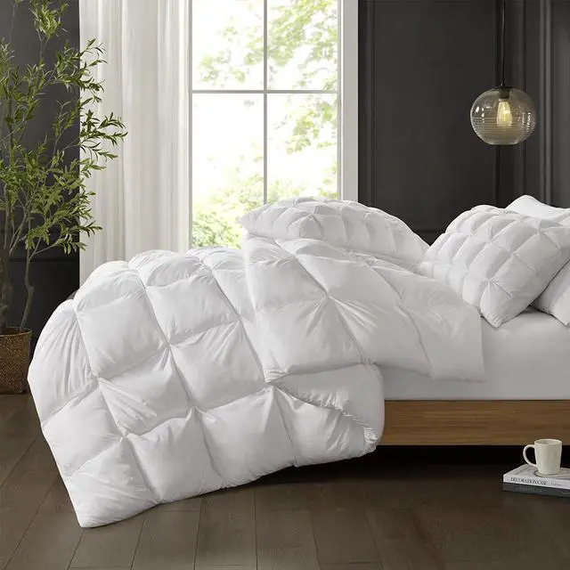 Alt view image 3 of 7 - Overfilled Down Alternative Comforter White King/Cal King
