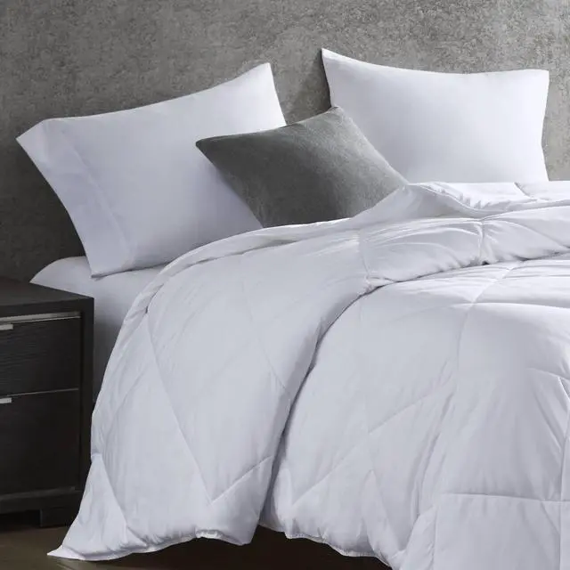 Alt view image 3 of 7 - Oversized Down Alternative Comforter White Twin/Twin XL