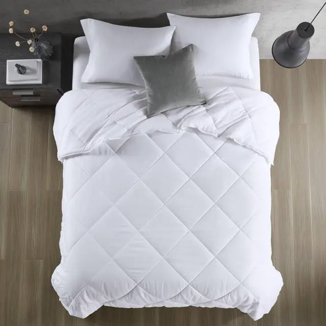 Alt view image 6 of 7 - Oversized Down Alternative Comforter White Twin/Twin XL