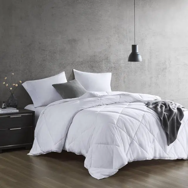 Alt view image 4 of 7 - Oversized Down Alternative Comforter White King/Cal King