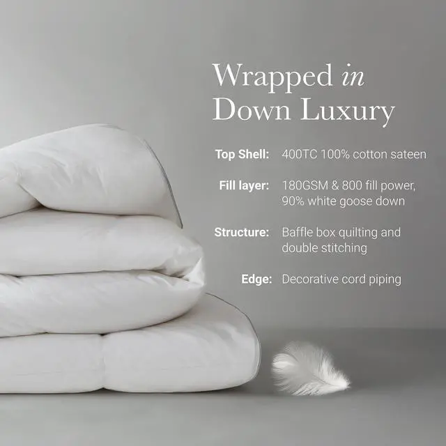 Alt view image 7 of 7 - 1 PC Full/Queen 100% Cotton Shell Comforter