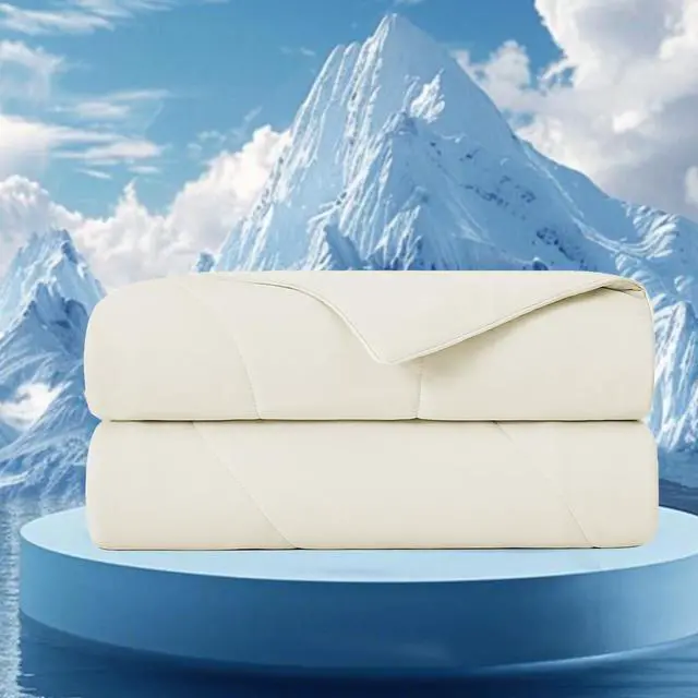 Main image of 1-Piece 60x90" Cooling DA Comforter,Ivory