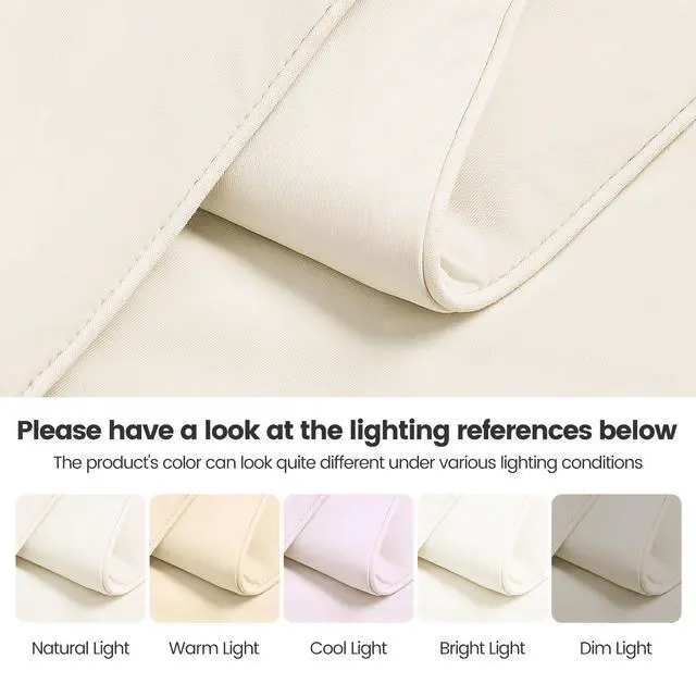 Alt view image 3 of 7 - 1-Piece 60x90" Cooling DA Comforter,Ivory