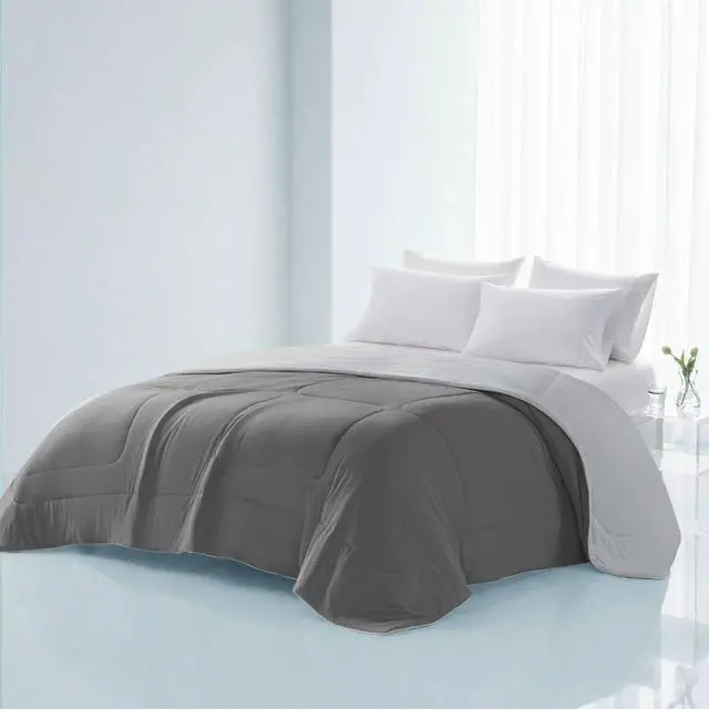 Main image of 1 Piece Full/Queen Down Alternative Comforter,Grey