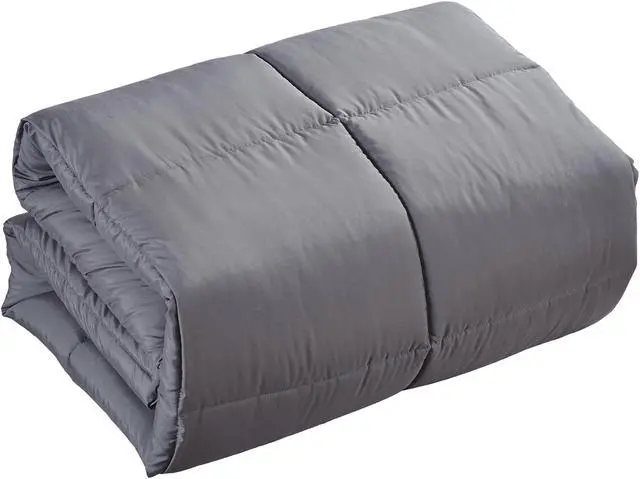 Main image of Modern Style Down Comforter, King Size ,6 Lbs, All Season Duvet Insert, Ultra Soft Quilted Comforter Core