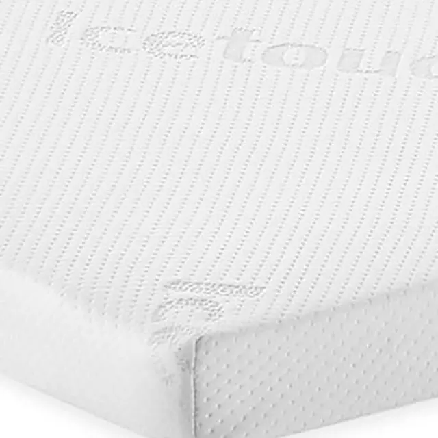 Alt view image 3 of 5 - Klamath White Twin XL 3-inch Memory Foam Mattress Topper