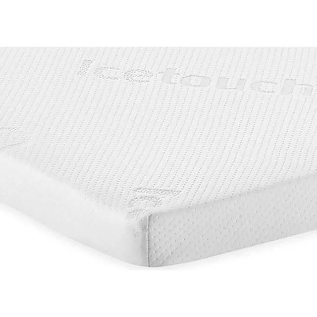 Alt view image 3 of 5 - Klamath White Twin 3-inch Memory Foam Mattress Topper