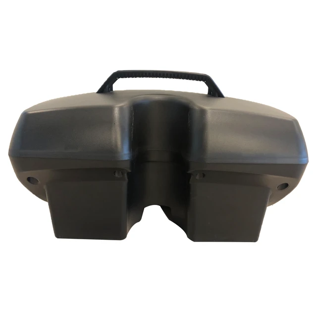 Alt view image 2 of 5 - Lead Acid Battery with Battery Box, Black, Plastic, Mobility Scooters