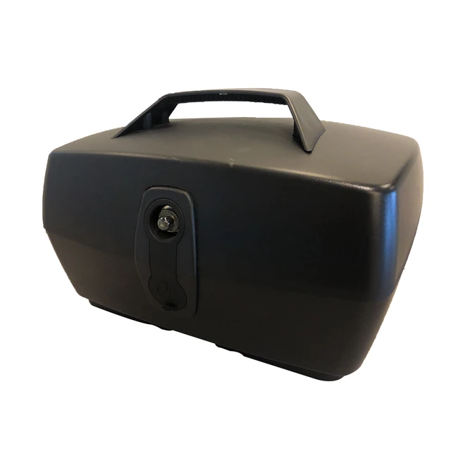 Alt view image 5 of 5 - Lead Acid Battery with Battery Box, Black, Plastic, Mobility Scooters