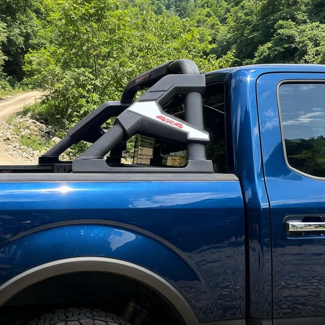 Alt view image 6 of 7 - Heavy Duty Adjustable Truck Bed Chase Rack Roll Bar, Universal Sport Roll Bar Compatible with Ram Silverado Sierra