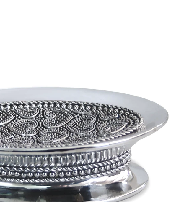 Alt view image 2 of 5 - Soap Dish for Counter, Shower and Kitchen Resin, Silver, Resin, Accessories