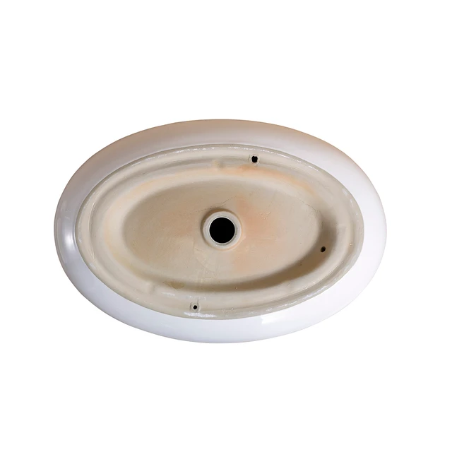 Alt view image 6 of 6 - Vessel Sink Basin in Ceramic, White, Sinks