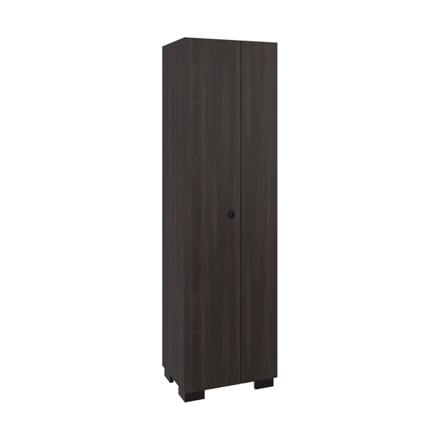 Alt view image 3 of 7 - Stained Utility Storage Cabinet, Walnut, Particle Board, Storage
