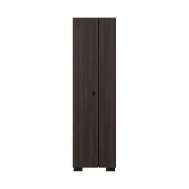 Alt view image 5 of 7 - Stained Utility Storage Cabinet, Walnut, Particle Board, Storage