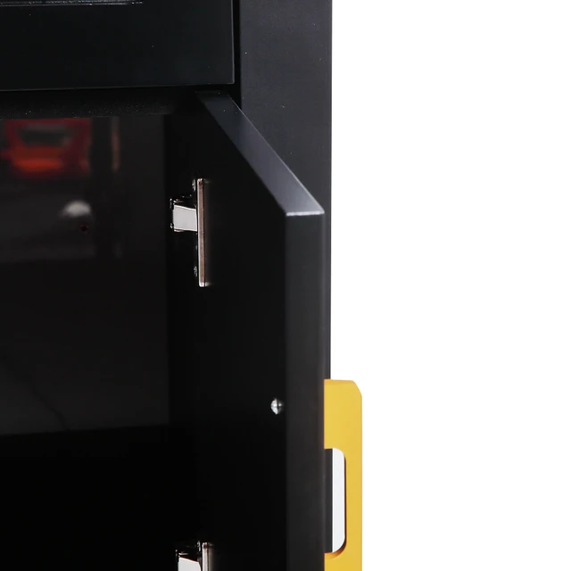 Alt view image 4 of 7 - 48 Inch Vanity Abundant Storage Cabinet Soft Close Doors and 4 Drawers Excluding the Ceramic Basin, Black, MDF