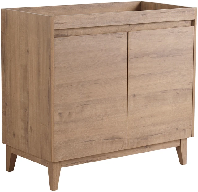 Main image of 36 Inch Freestanding Vanity Only the Vanity, Imitative Oak, MDF, Vanities