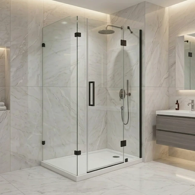 Alt view image 4 of 5 - Inchx 36 Inch Rectangular Shower Base Pan, Acrylic Single Threshold Shower Tray with Right Drain Non-Slip Surface