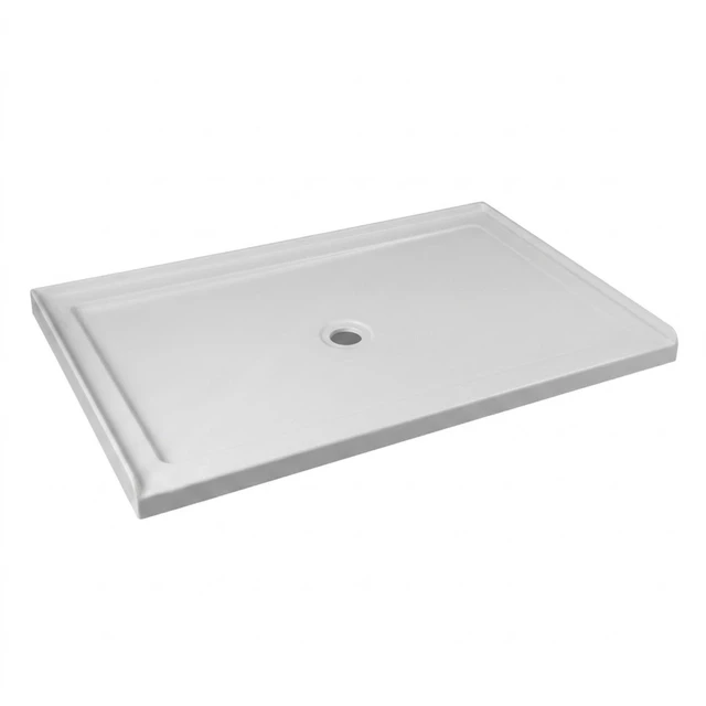 Main image of Inchx 36 Inch Rectangular Shower Base Pan, Acrylic Single Threshold Shower Tray with Center Drain Non-Slip Surface