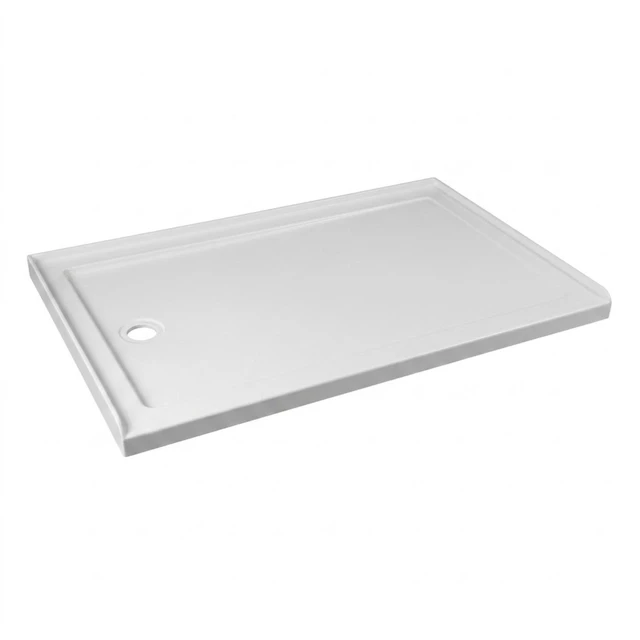 Main image of Inchx 36 Inch Rectangular Shower Base Pan, Acrylic Single Threshold Shower Tray with Left Drain Non-Slip Surface
