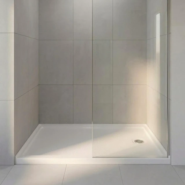 Main image of Inchx 32 Inch Rectangular Shower Base Pan, Acrylic Single Threshold Shower Tray with Right Drain Non-Slip Surface