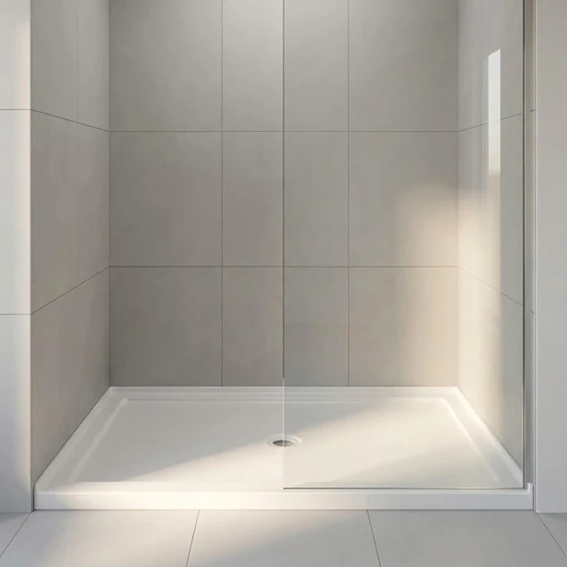 Main image of Inchx 32 Inch Rectangular Shower Base Pan, Acrylic Single Threshold Shower Tray with Center Drain Non-Slip Surface