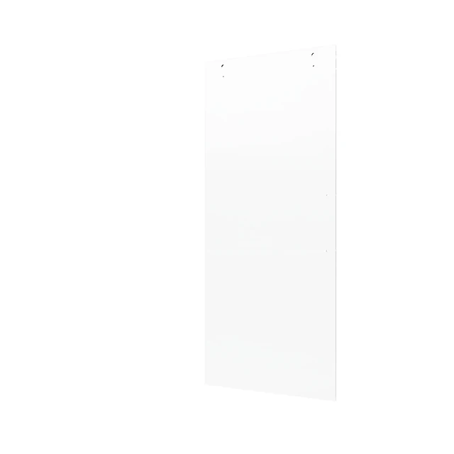 Alt view image 5 of 6 - 56 to 60 Inch 76 Inch Sliding Shower Door, Frameless Glass Shower Door Drop Available, Matt Black, Tempered Glass