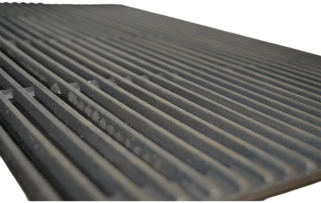 Alt view image 6 of 7 - 12 Inch Commercial Countertop Gas Charbroiler, Radiant Heat Broiler with Cast Iron Grates Stainless Steel Tabletop