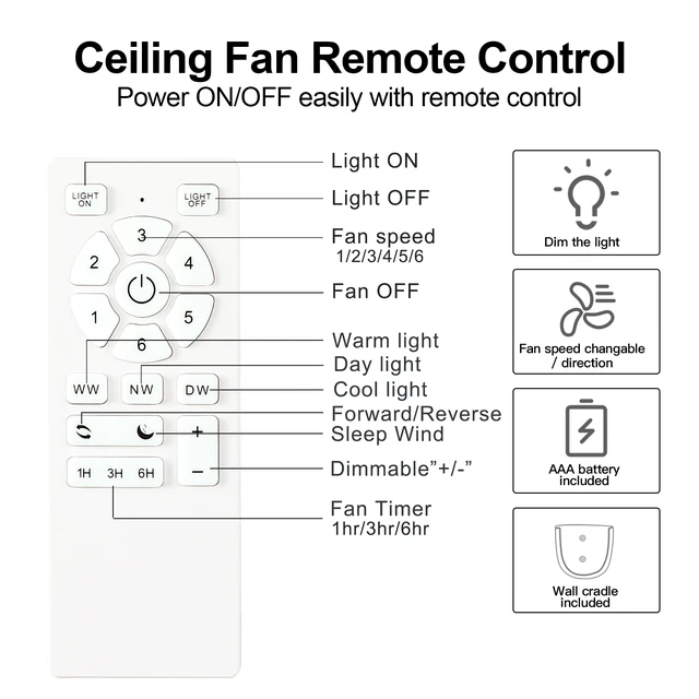 Alt view image 5 of 7 - 52 Inch Low Profile Ceiling Fan in with Blades, Silver, Metal and Wood, Fans