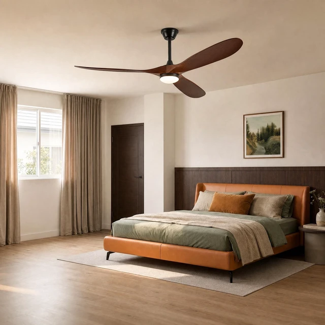 Alt view image 5 of 7 - 70 in Ceiling Fan with Lights, Comes with Wall Control and Remote Six Speed Reversible Motor Adjustable Three Color