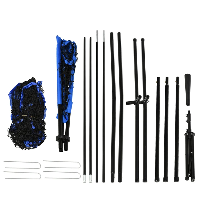 Alt view image 2 of 7 - Baseball Practice Net Set with 7.5 7 ft Catcher Net, Ball Caddy Portable Baseball Practice Equipment with for Hitting