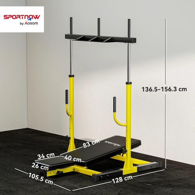 Alt view image 6 of 7 - Vertical Leg Press Machine, Capacity Leg Strength Training Machine with Adjustable Back and Head Positions for Gym 1