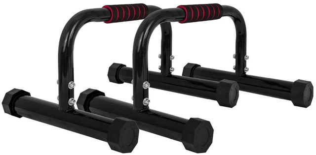 Main image of Parallettes Bar, 12 Inch Push Bar and Calisthenics with Foam Handles Non-Slip Handstand Bars Calisthenics Equipment