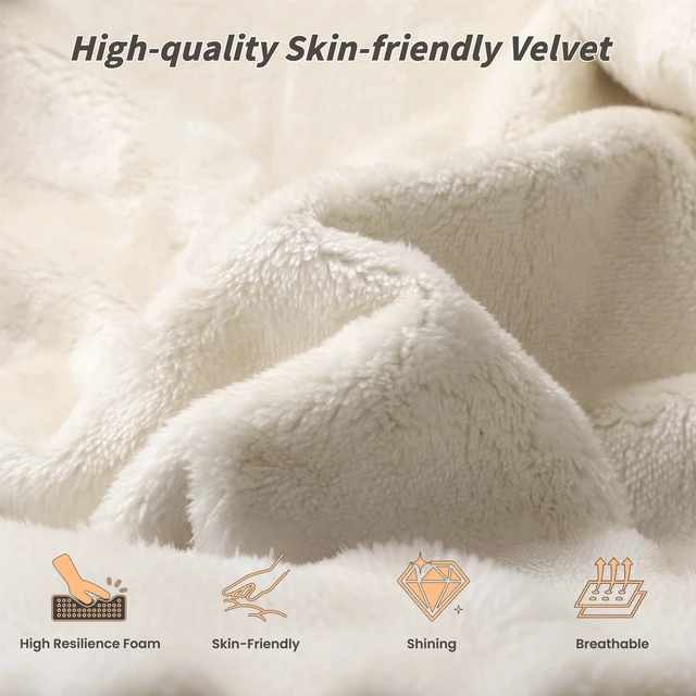 Alt view image 6 of 7 - Air Frame California King Bed Frame with Adjustable Sliding Side Table, 8.7 Inch Cloud Upholstered Sponge Cushion Easy