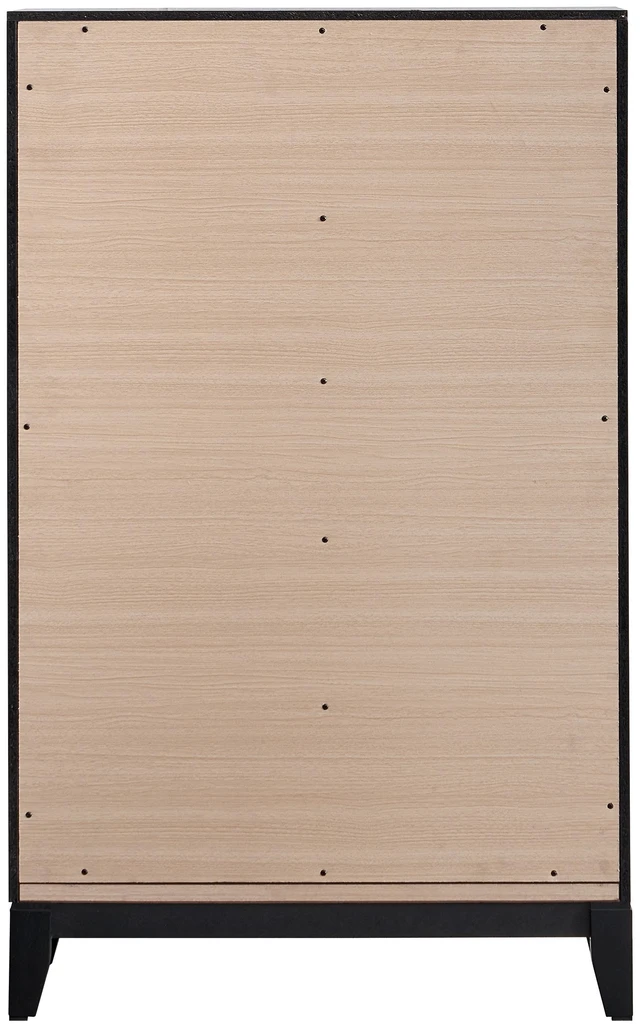 Alt view image 5 of 7 - Chest, Black, Wood, Dressers Chests Wardrobes