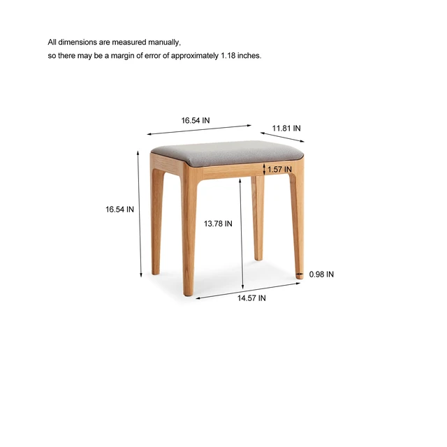Alt view image 3 of 6 - Dresser Table Dresser Solid Oak Table Desk Top Compact Accessories Storage Width 90 cm Storage Drawer, Solid Wood
