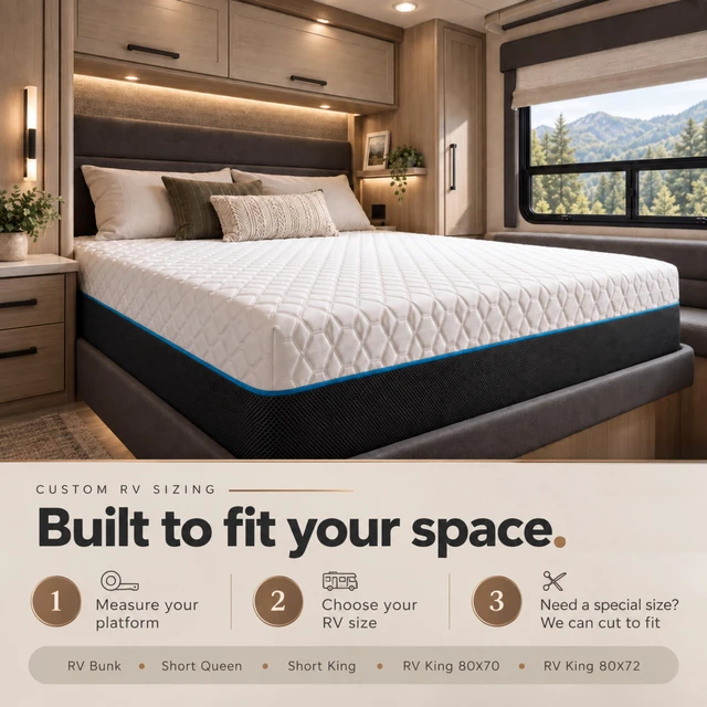Alt view image 4 of 7 - Infused 12 Inch Memory Foam Short Queen Inchx Mattress, White Gray, Mattresses