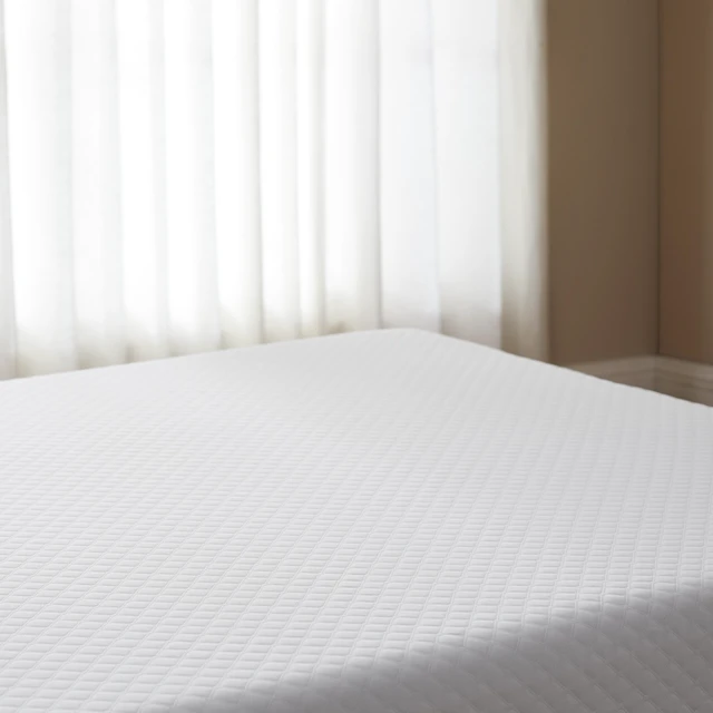 Alt view image 6 of 6 - Twin Size 5 Inch Medium Firm Memory Foam Mattress, White, Foam and Polyester, Mattresses