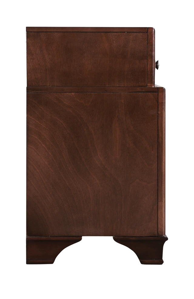 Alt view image 5 of 7 - Vita Nightstand, Cappuccino, Particle Board